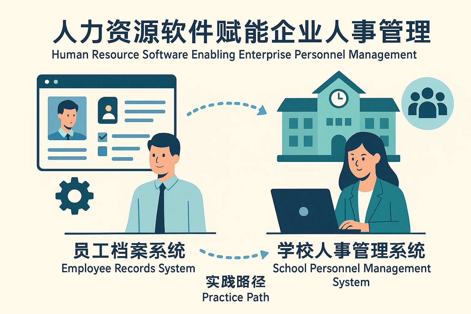 人力资源软件赋能企业人事管理：从员工档案系统到学校人事管理系统的实践路径