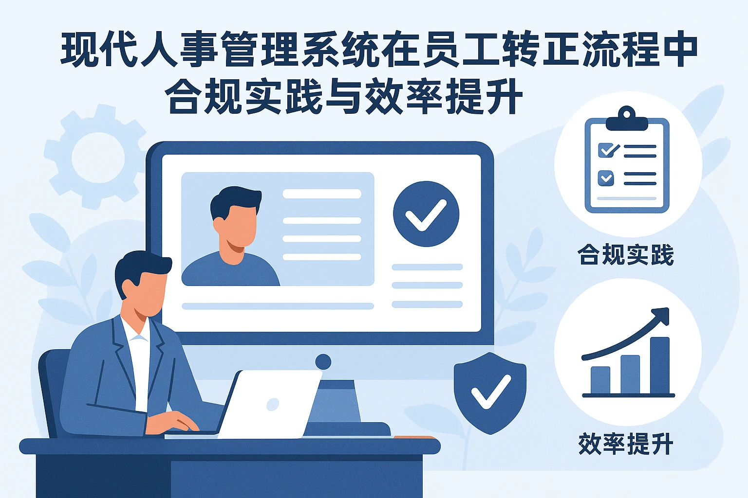 现代人事管理系统在员工转正流程中的合规实践与效率提升
