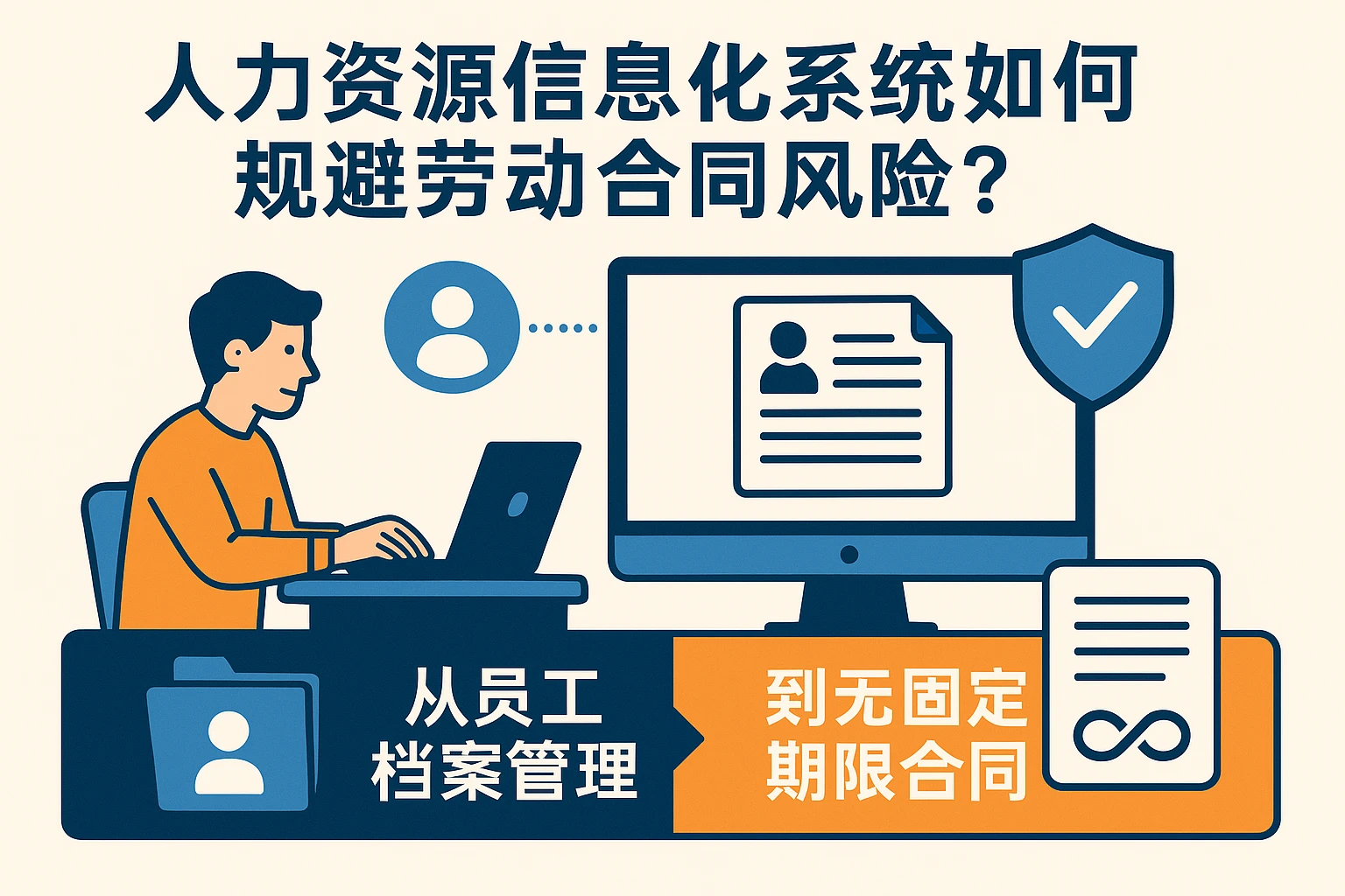 人力资源信息化系统如何规避劳动合同风险？从员工档案管理到无固定期限合同的合规实践