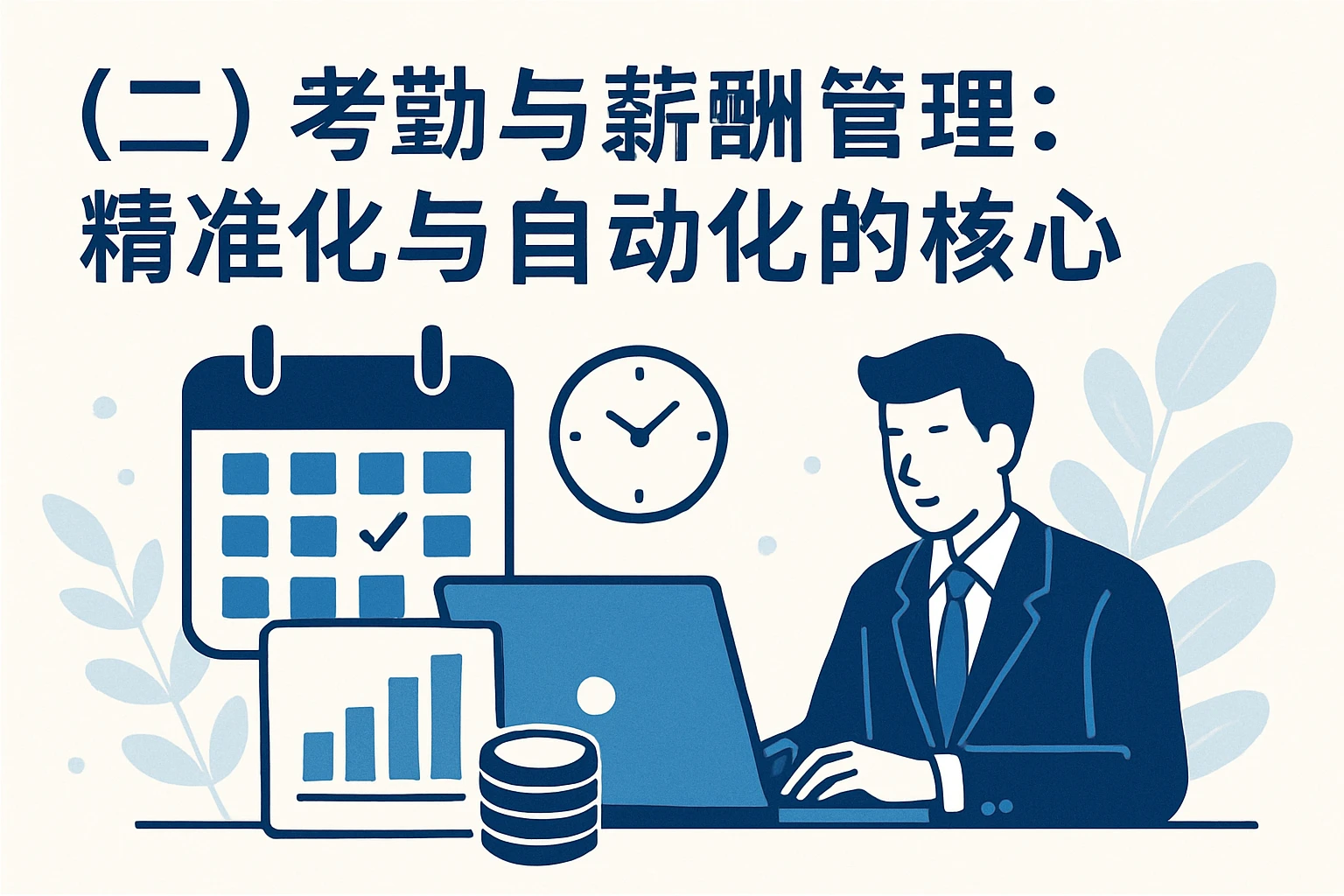 （二）考勤与薪酬管理：精准化与自动化的核心