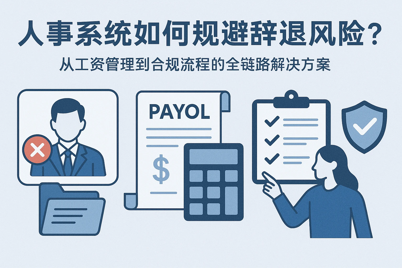 人事系统如何规避辞退风险?从工资管理到合规流程的全链路解决方案