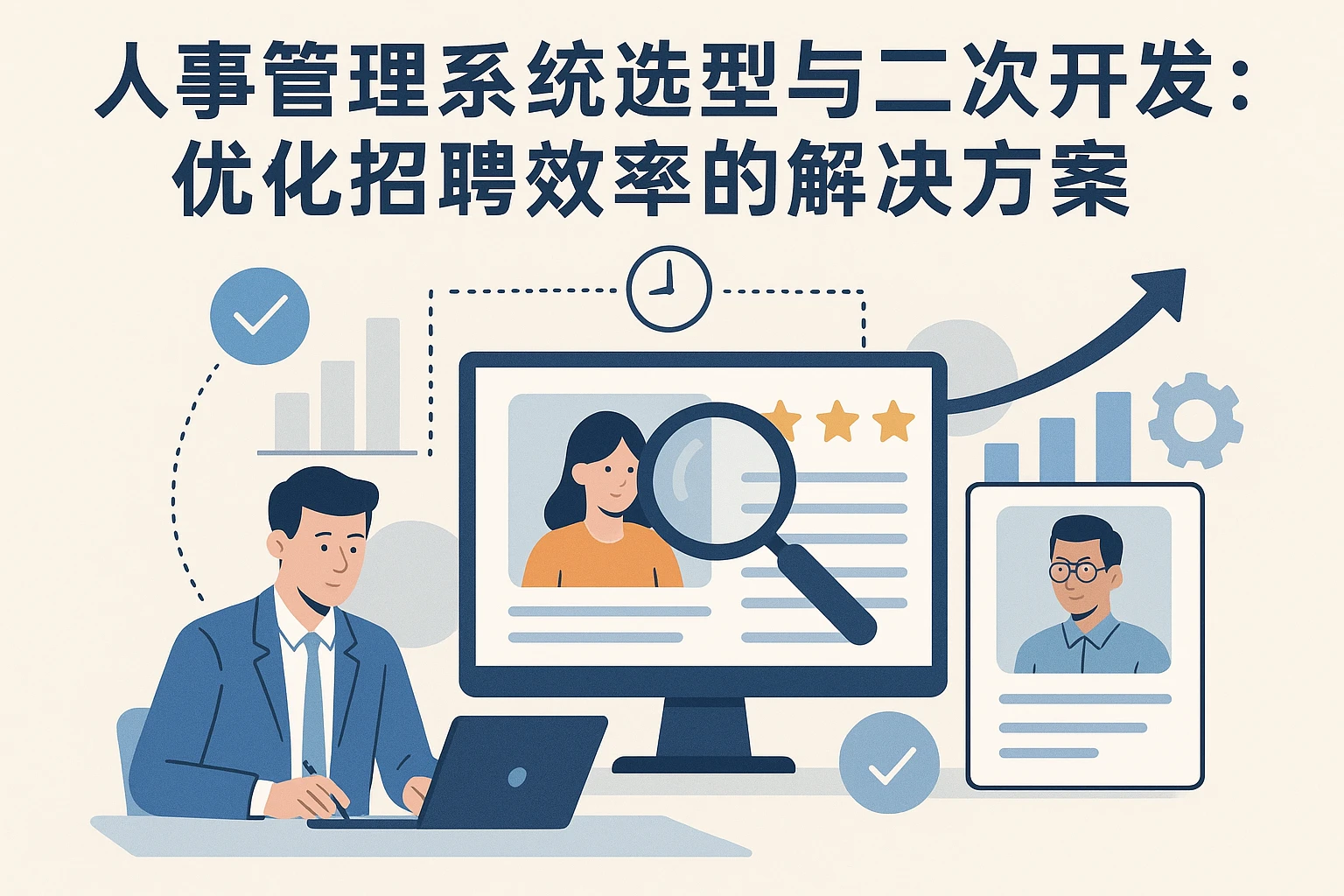 人事管理系统选型与二次开发:优化招聘效率的解决方案