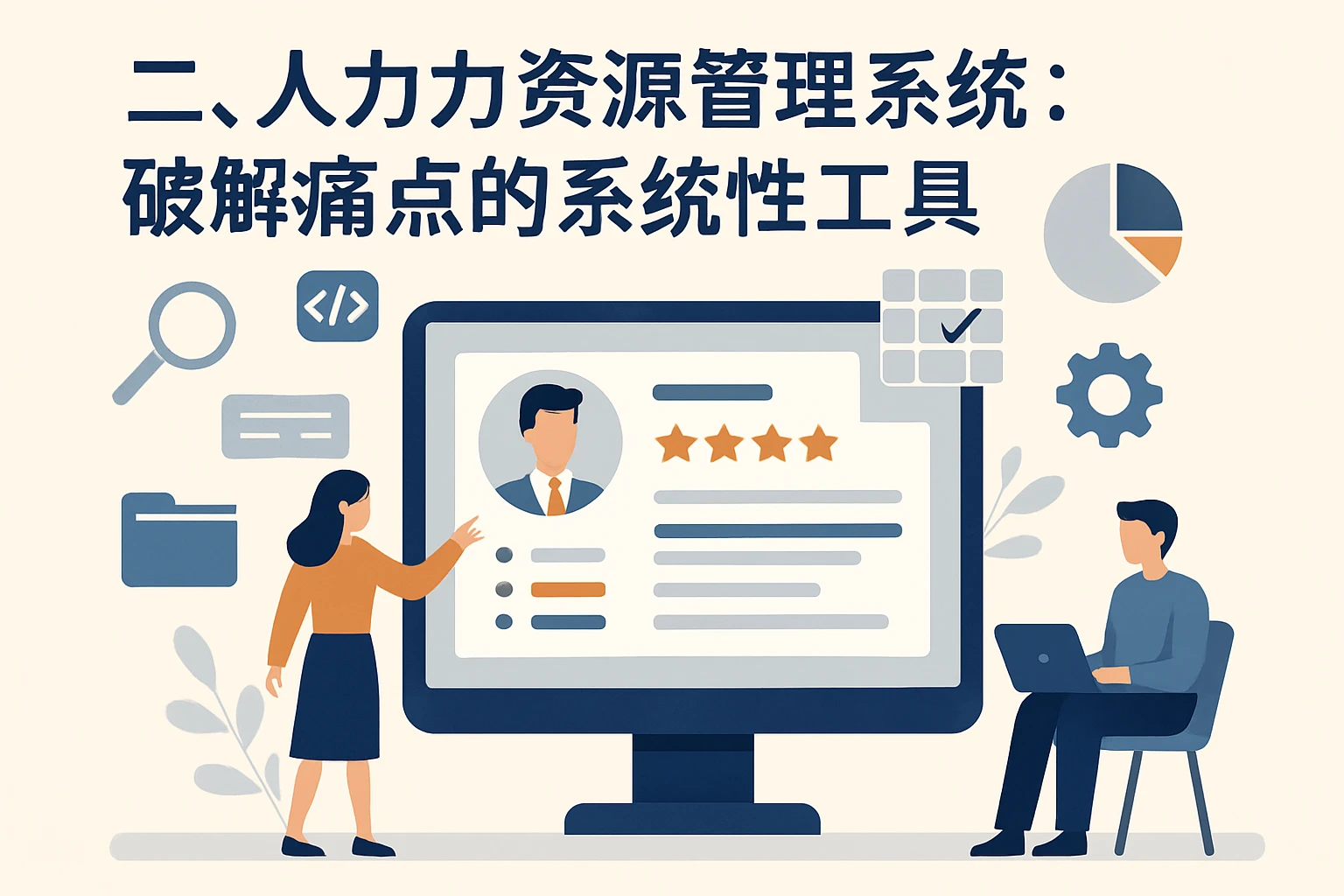 二、人力资源管理系统：破解痛点的系统性工具