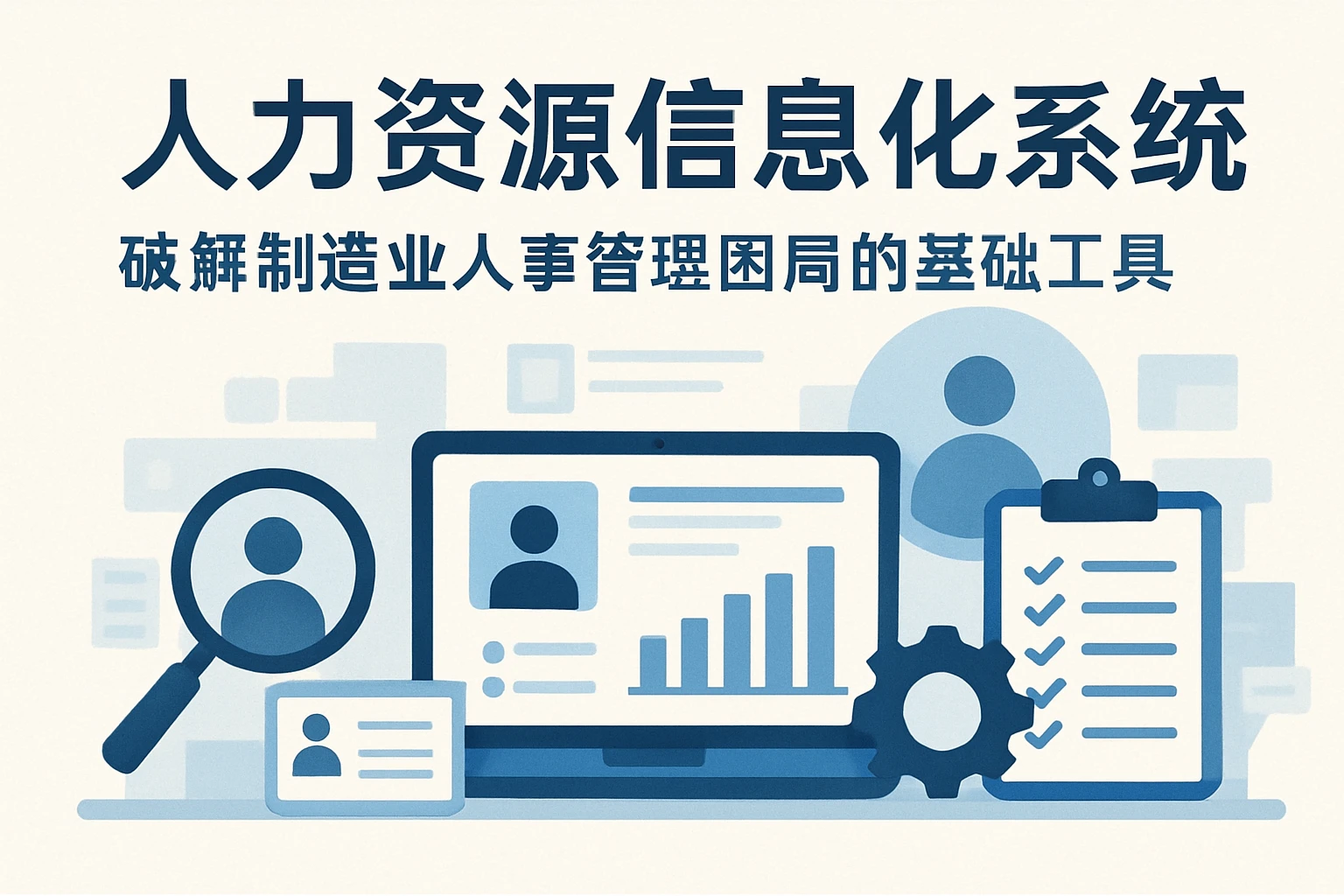 二、人力资源信息化系统：破解制造业人事管理困局的基础工具