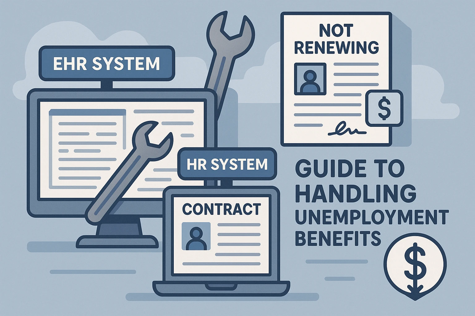EHR系统与人事系统维护：劳动合同到期不续签时，公司处理失业金的全流程指南