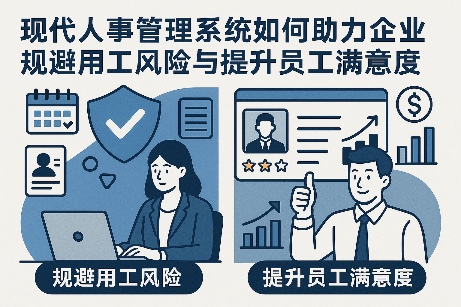 现代人事管理系统如何助力企业规避用工风险与提升员工满意度