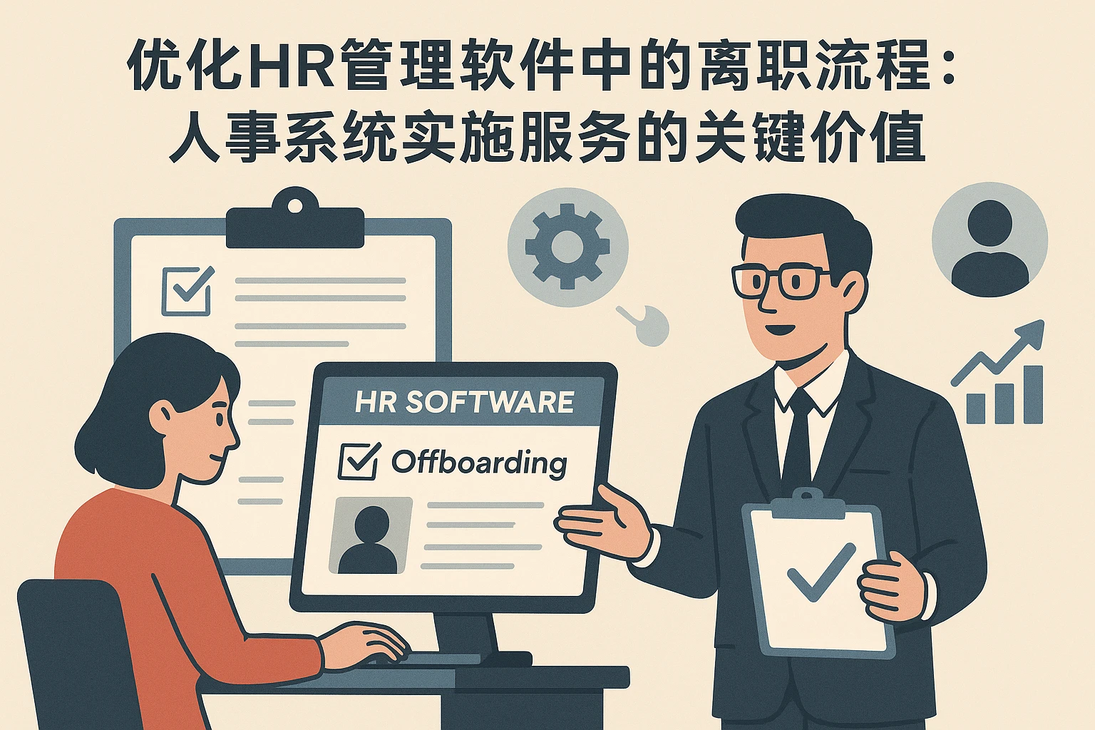 优化HR管理软件中的离职流程：人事系统实施服务的关键价值