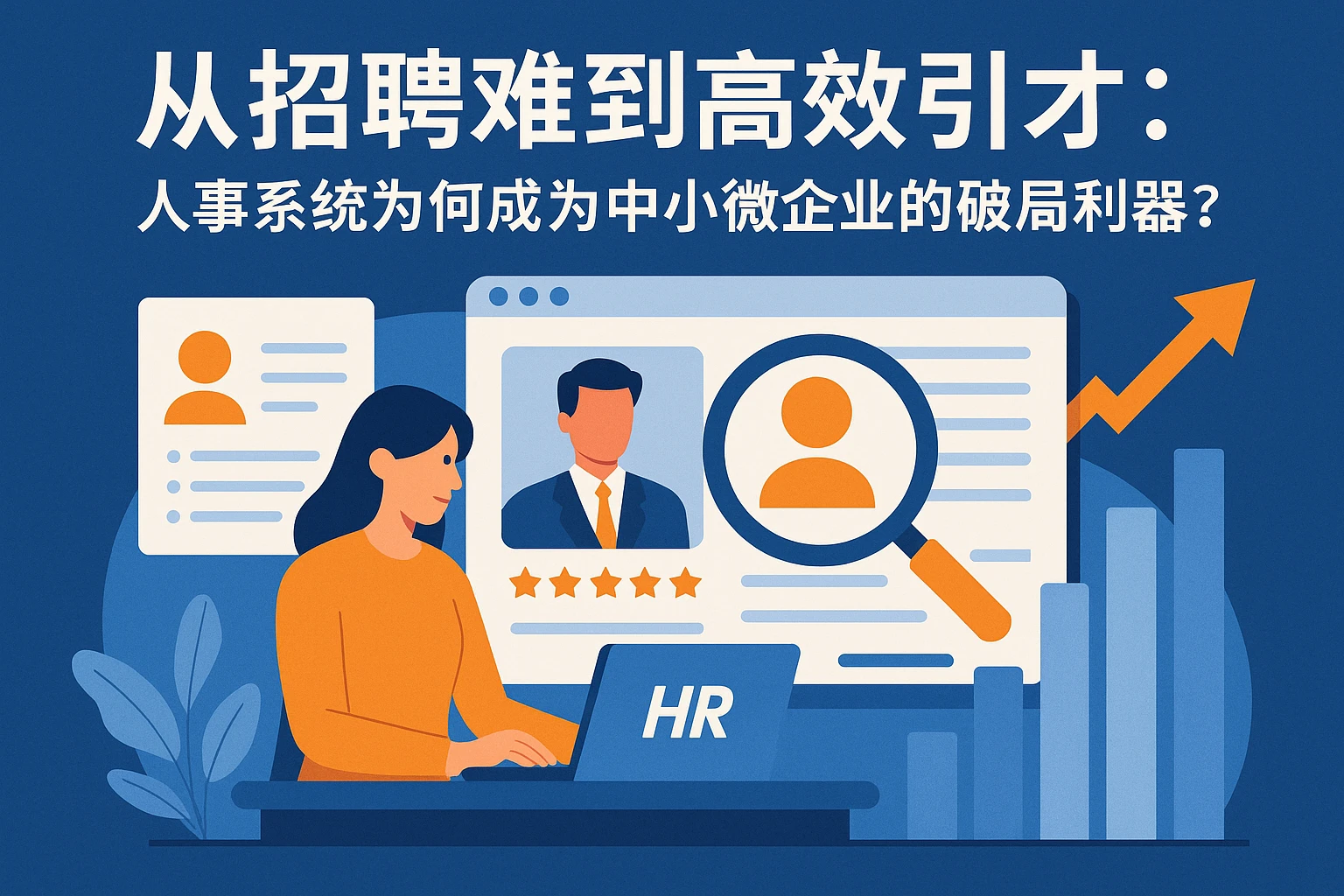 从招聘难到高效引才:人事系统为何成为中小微企业的破局利器?