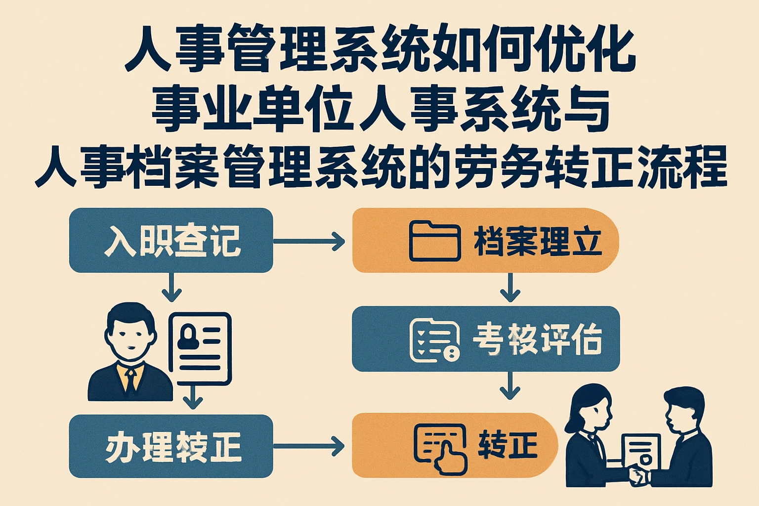 人事管理系统如何优化事业单位人事系统与人事档案管理系统的劳务转正流程