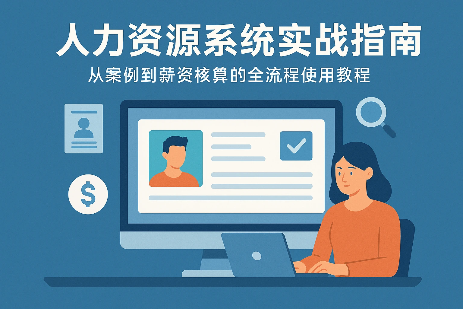 人力资源系统实战指南：从案例到薪资核算的全流程使用教程