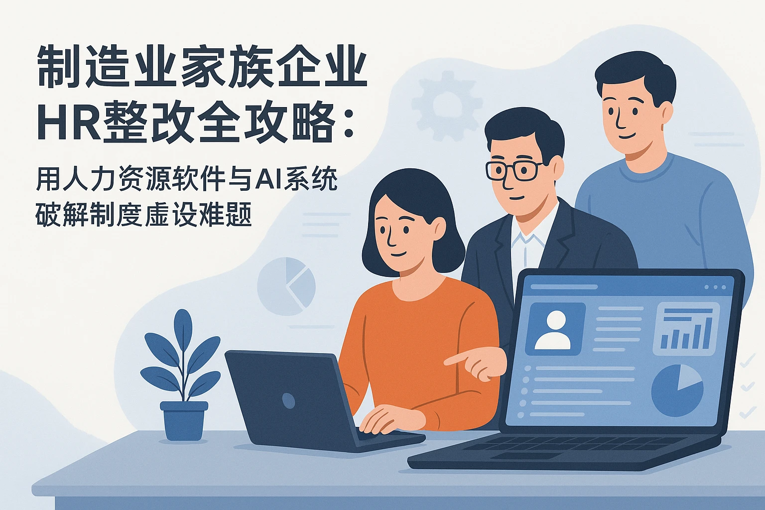 制造业家族企业HR整改全攻略:用人力资源软件与AI系统破解制度虚设难题