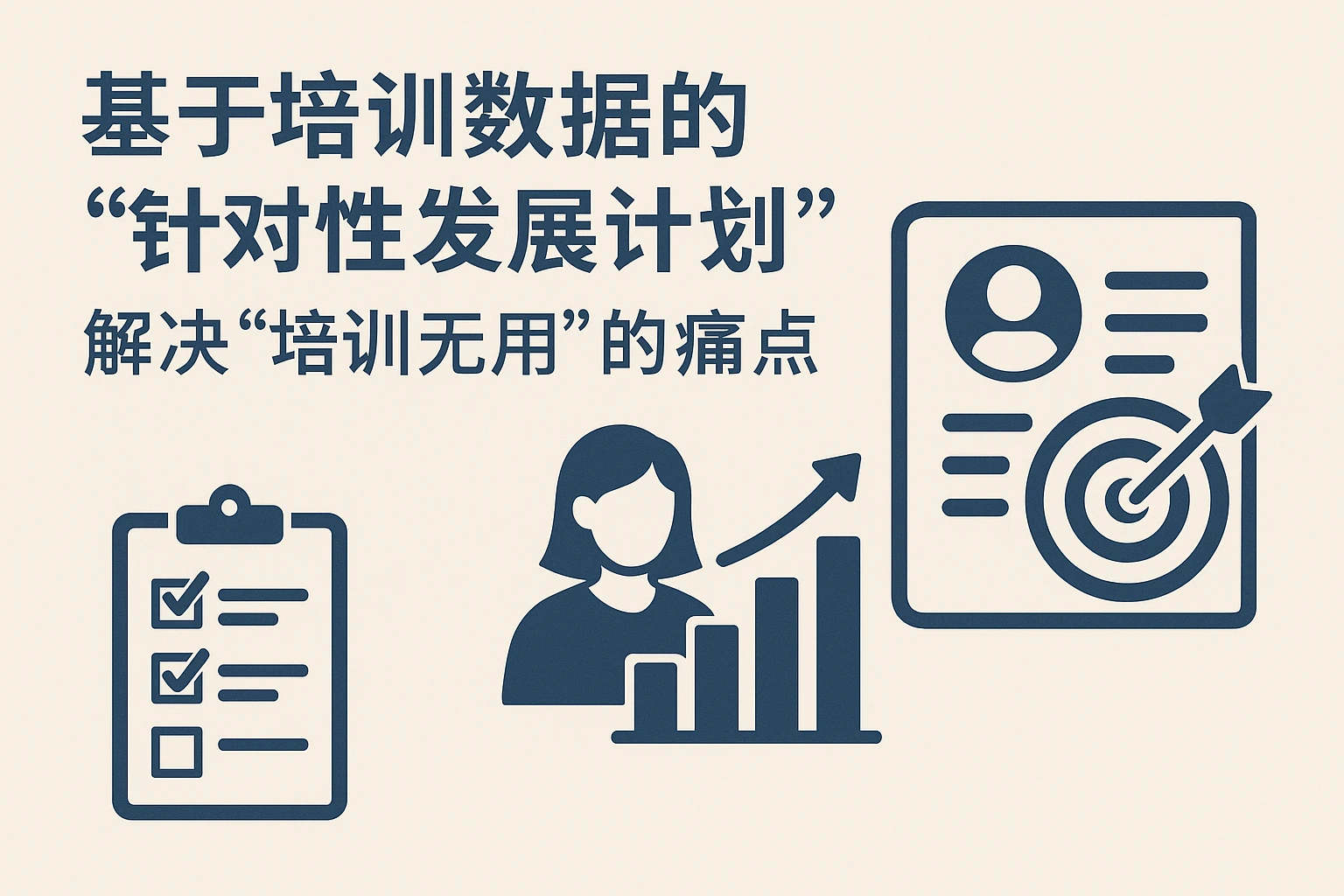 2. 基于培训数据的“针对性发展计划”:解决“培训无用”的痛点