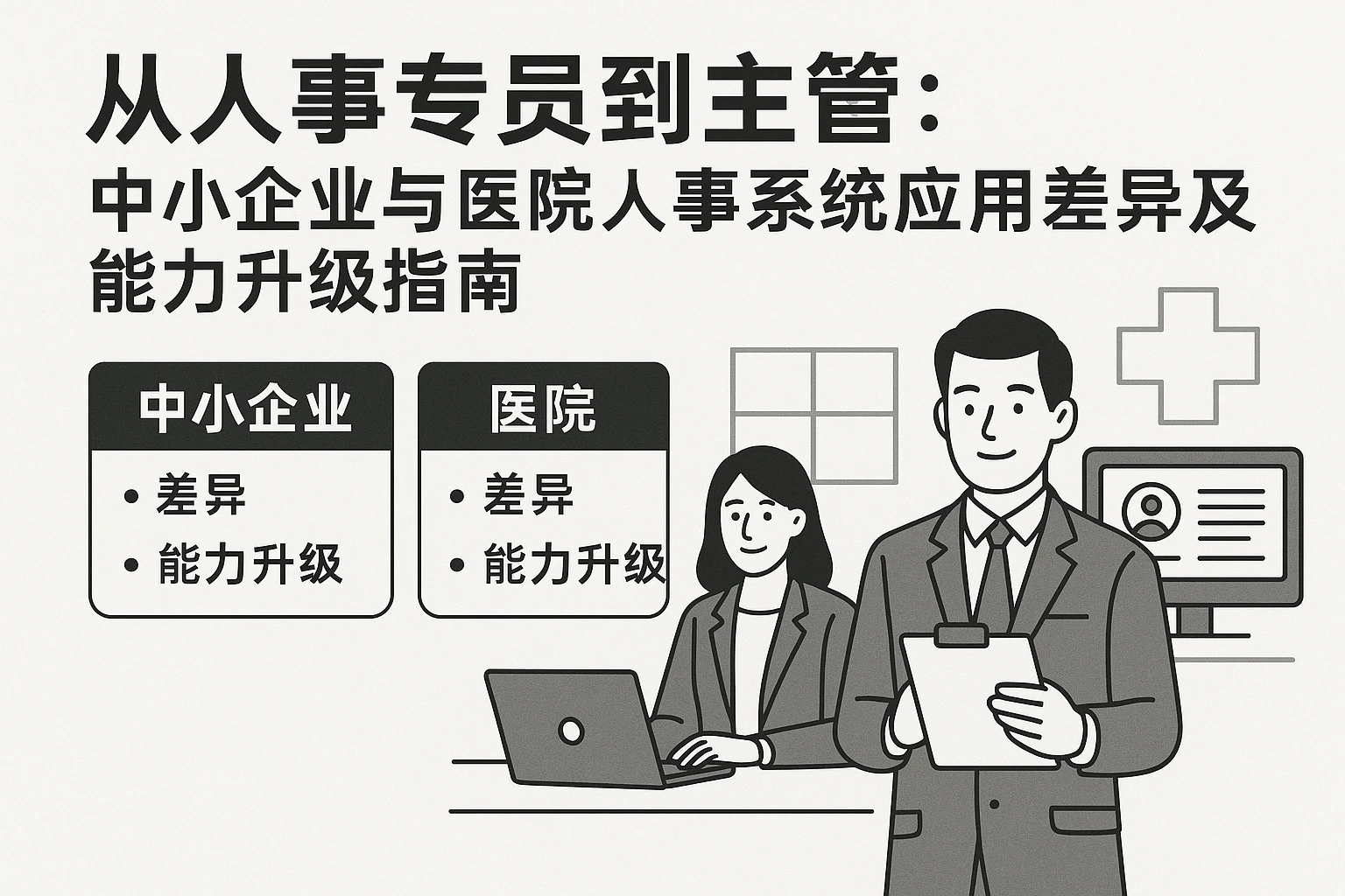 从人事专员到主管:中小企业与医院人事系统应用差异及能力升级指南