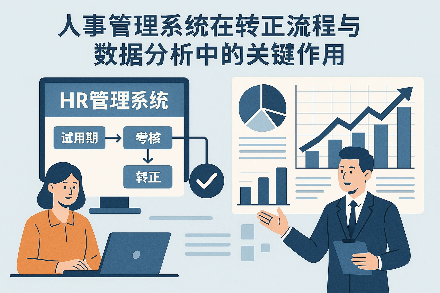 人事管理系统在转正流程与数据分析中的关键作用