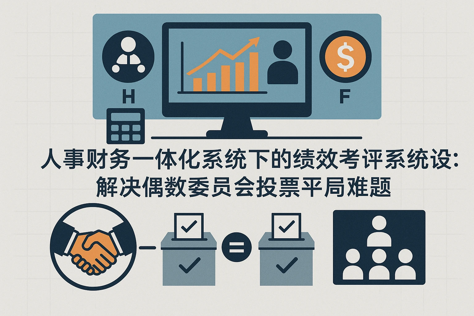 人事财务一体化系统下的绩效考评系统设计：解决偶数委员会投票平局难题