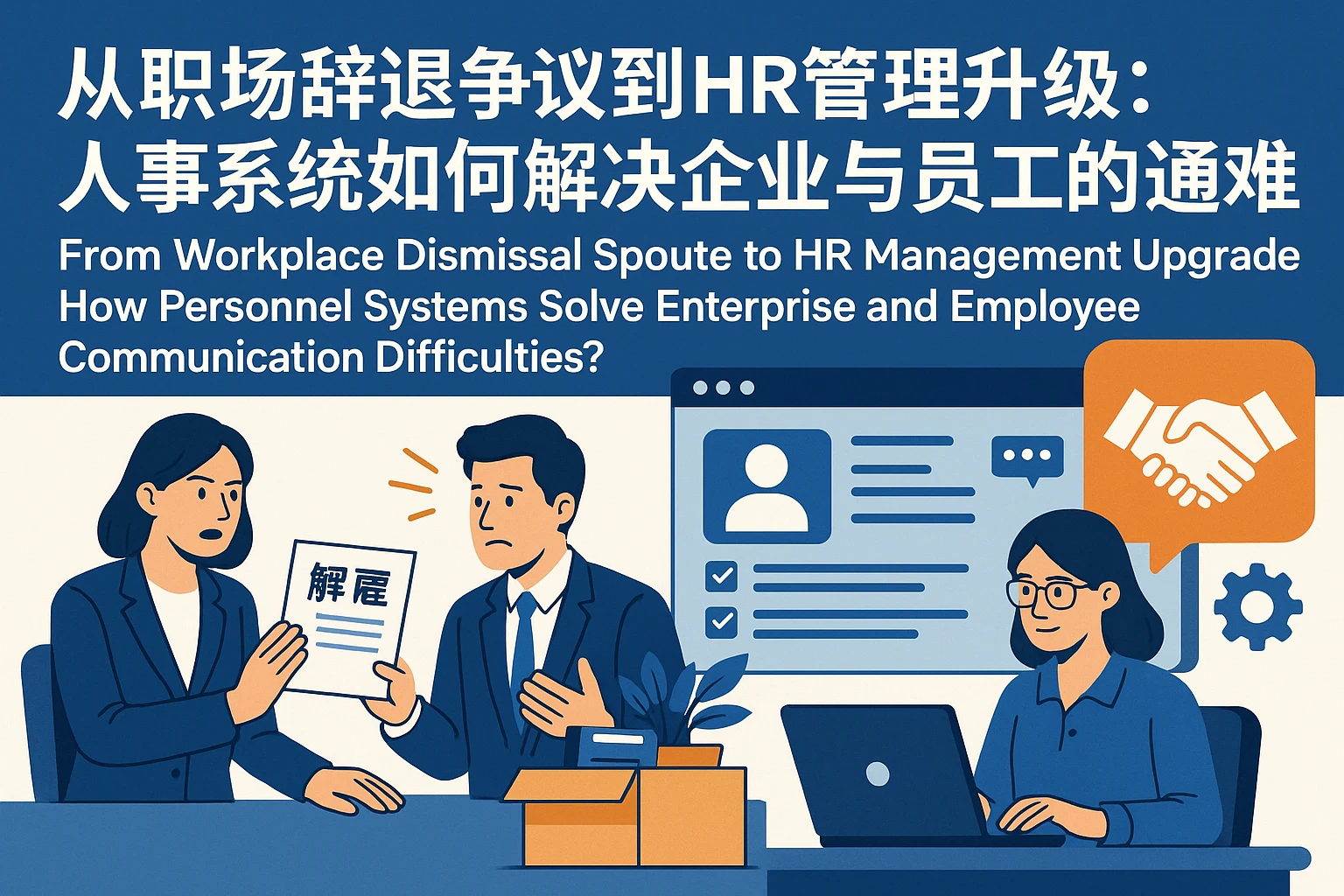 从职场辞退争议到HR管理升级：人事系统如何破解企业与员工的沟通难题？