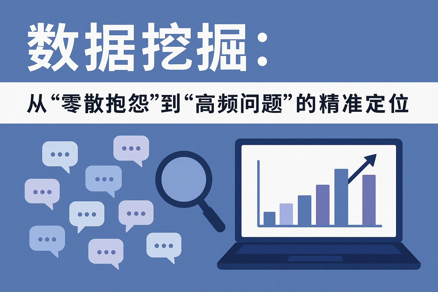 2. 数据挖掘:从“零散抱怨”到“高频问题”的精准定位