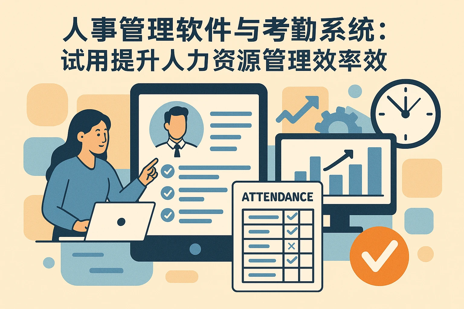 人事管理软件与考勤系统：如何通过人事系统试用提升人力资源管理效率