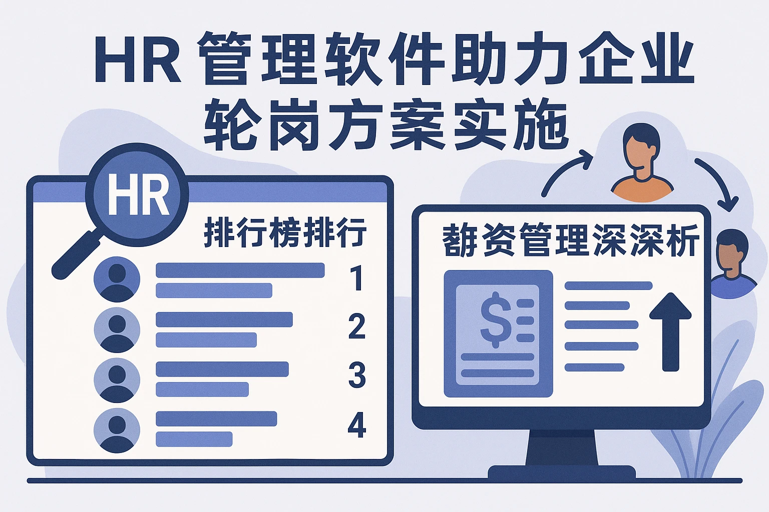 HR管理软件助力企业轮岗方案实施:人事系统排行榜与薪资管理系统深度解析