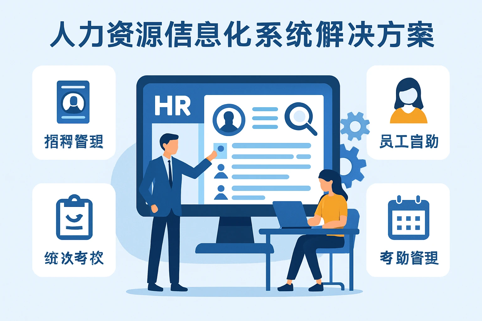人力资源信息化系统的解决方案