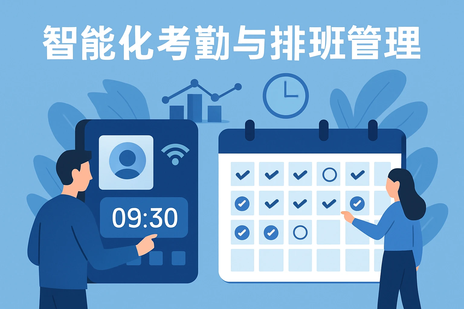 智能化考勤与排班管理