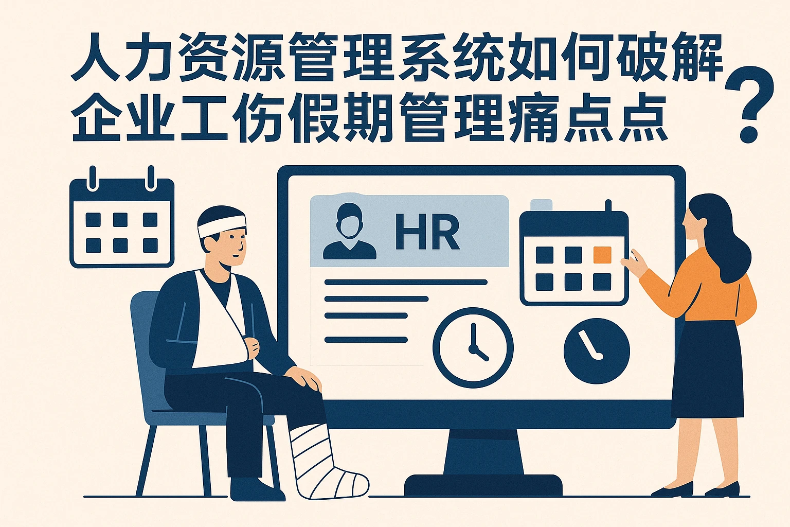 人力资源管理系统如何破解企业工伤假期管理痛点？
