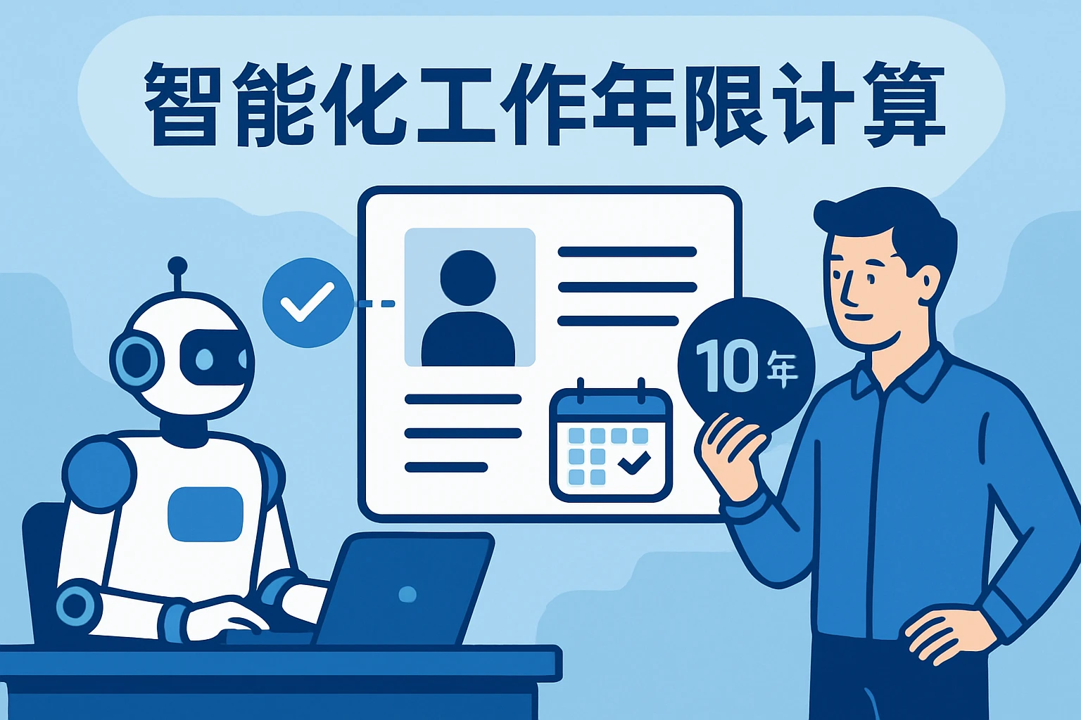 智能化工作年限计算