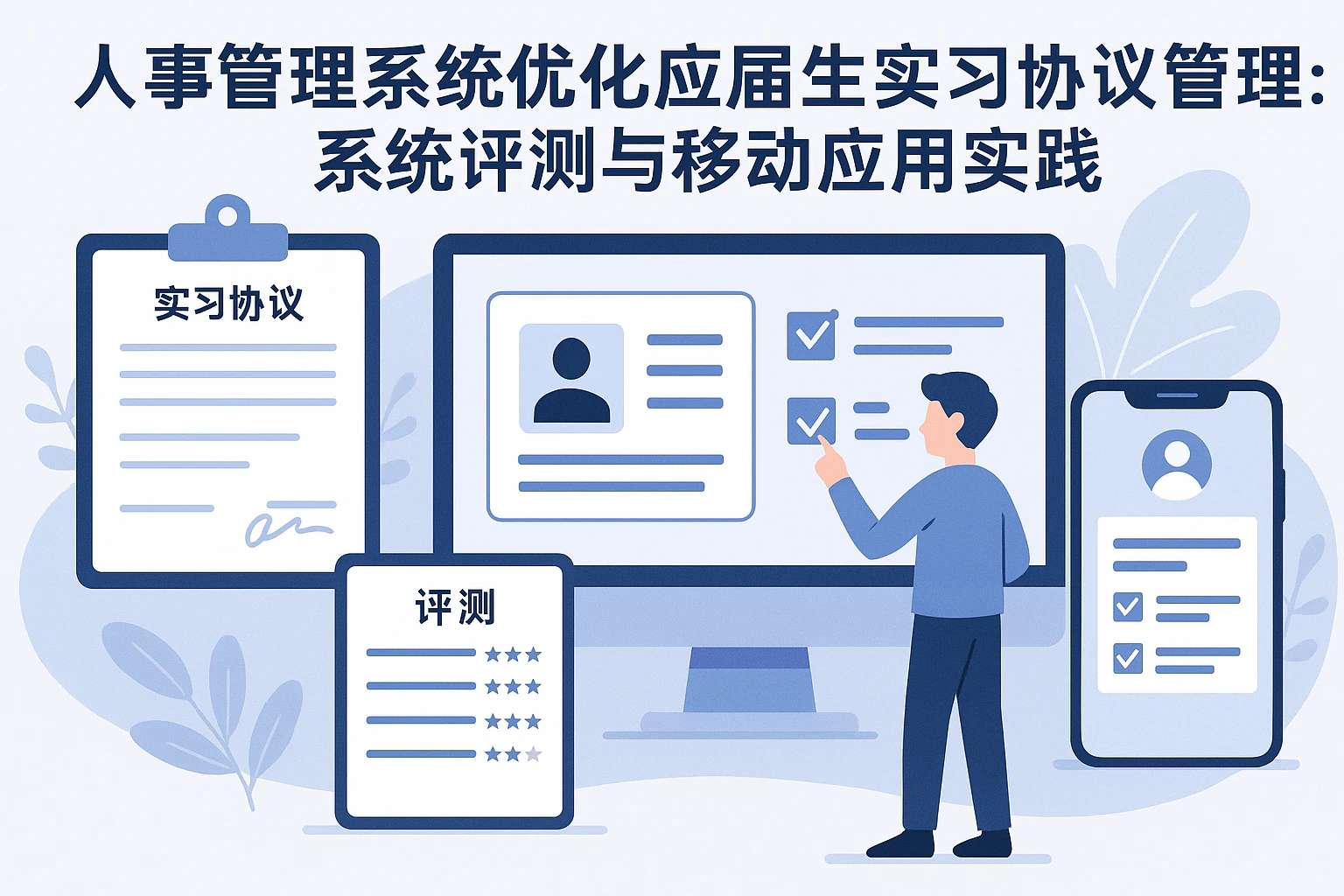 人事管理系统如何优化应届生实习协议管理：系统评测与移动应用实践