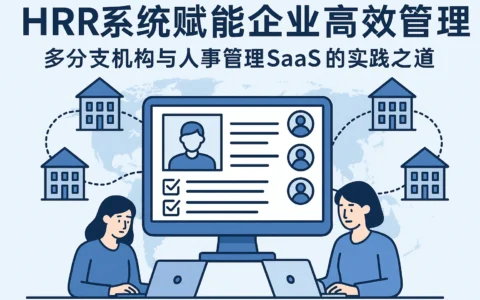 HR系统赋能企业高效管理：多分支机构与人事管理SaaS的实践之道