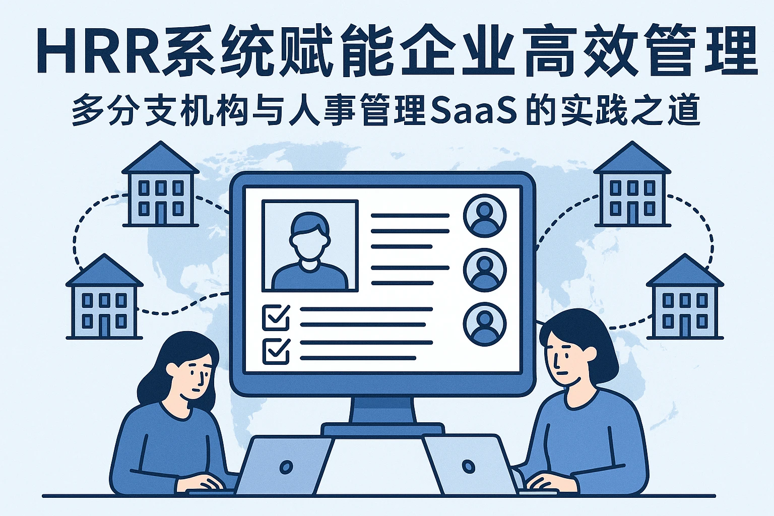 HR系统赋能企业高效管理：多分支机构与人事管理SaaS的实践之道