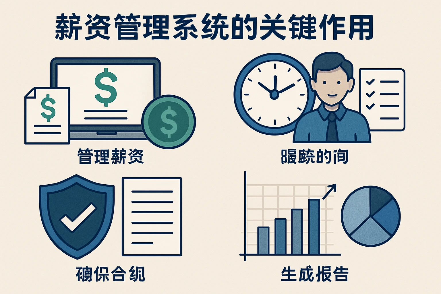 薪资管理系统的关键作用