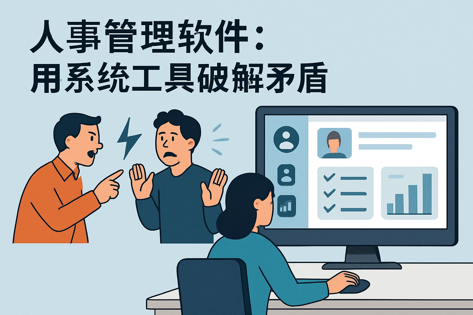 2. 人事管理软件：用系统工具破解矛盾