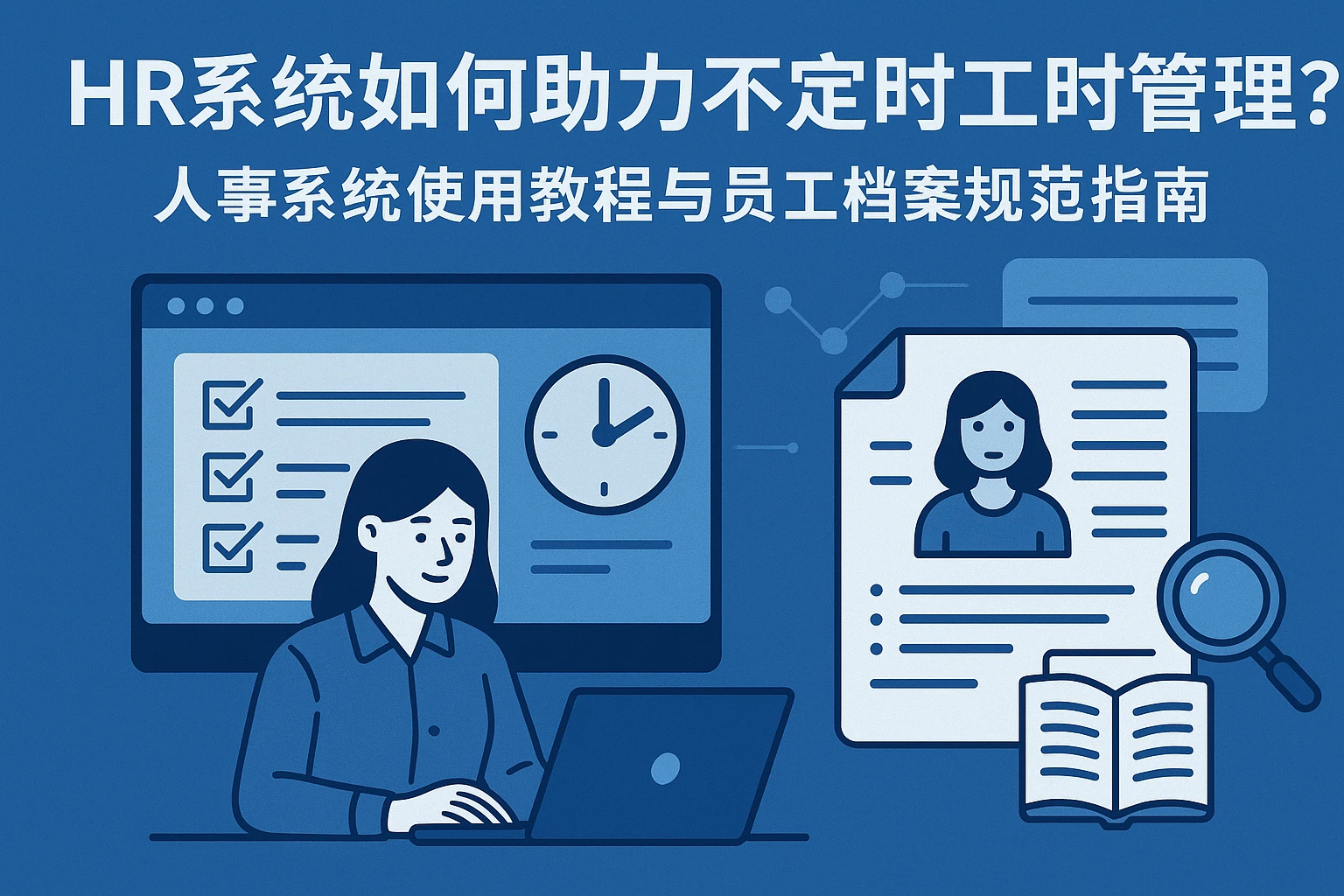 HR系统如何助力不定时工时管理？人事系统使用教程与员工档案规范指南