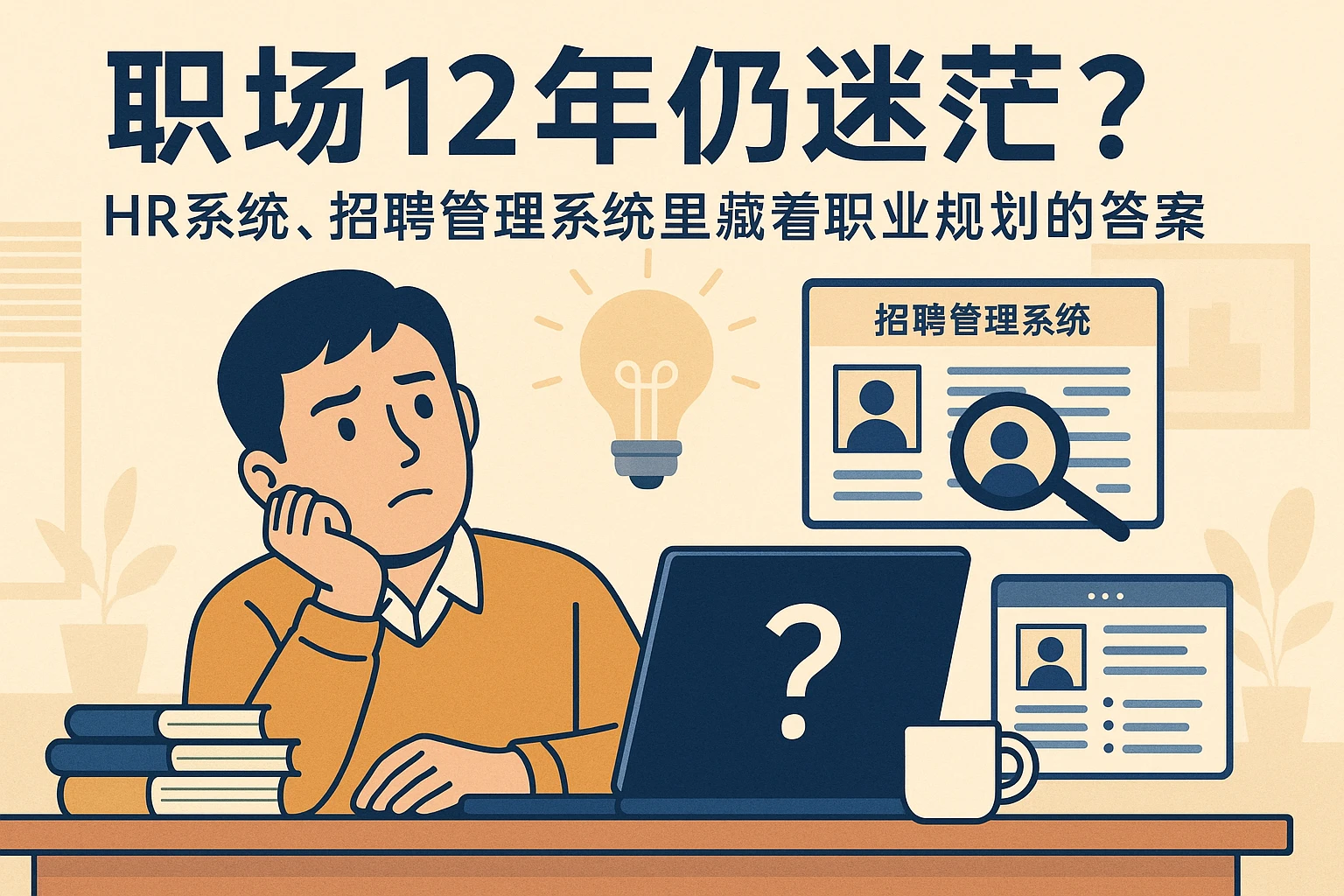 职场12年仍迷茫?HR系统、招聘管理系统里藏着职业规划的答案