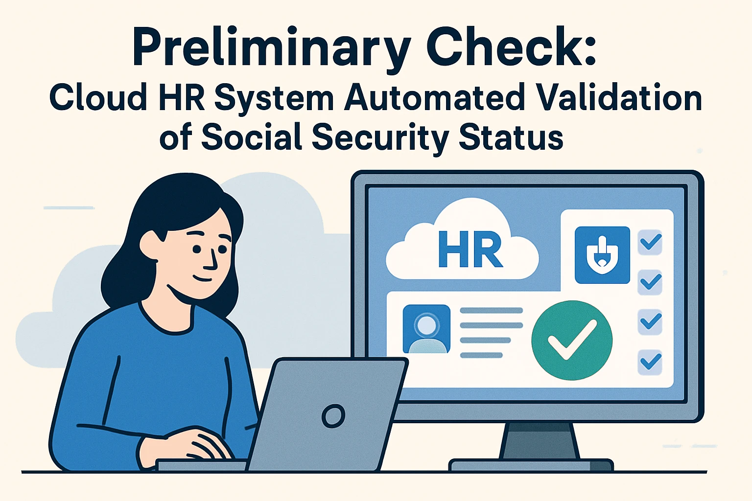 1. 前置核查：云端HR系统的医保状态自动校验