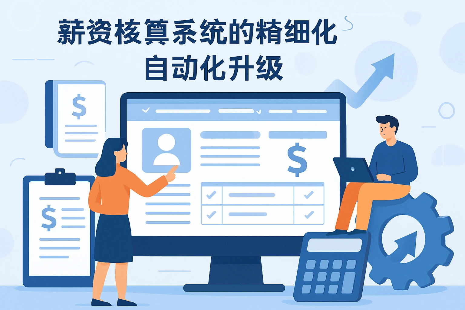 薪资核算系统的精细化与自动化升级