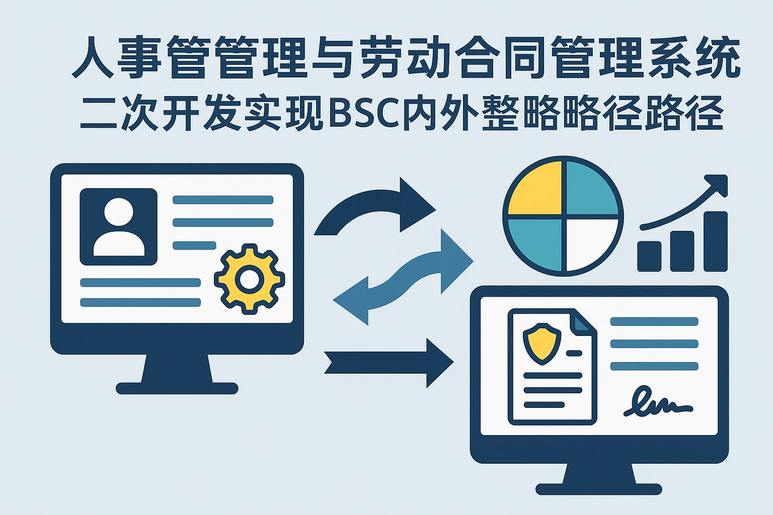 人事管理软件与劳动合同管理系统：二次开发实现BSC内外整合的战略路径
