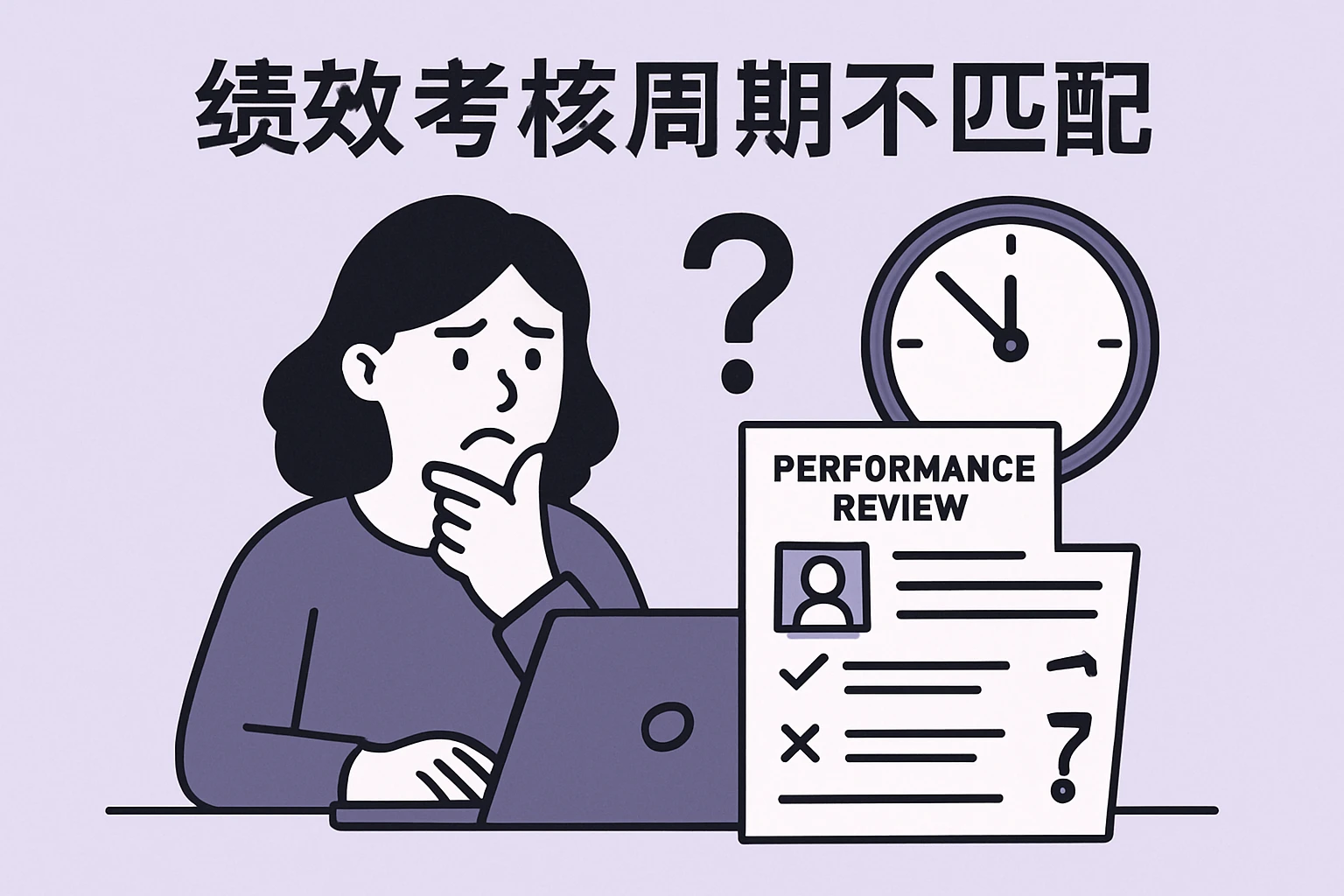 绩效考核周期不匹配
