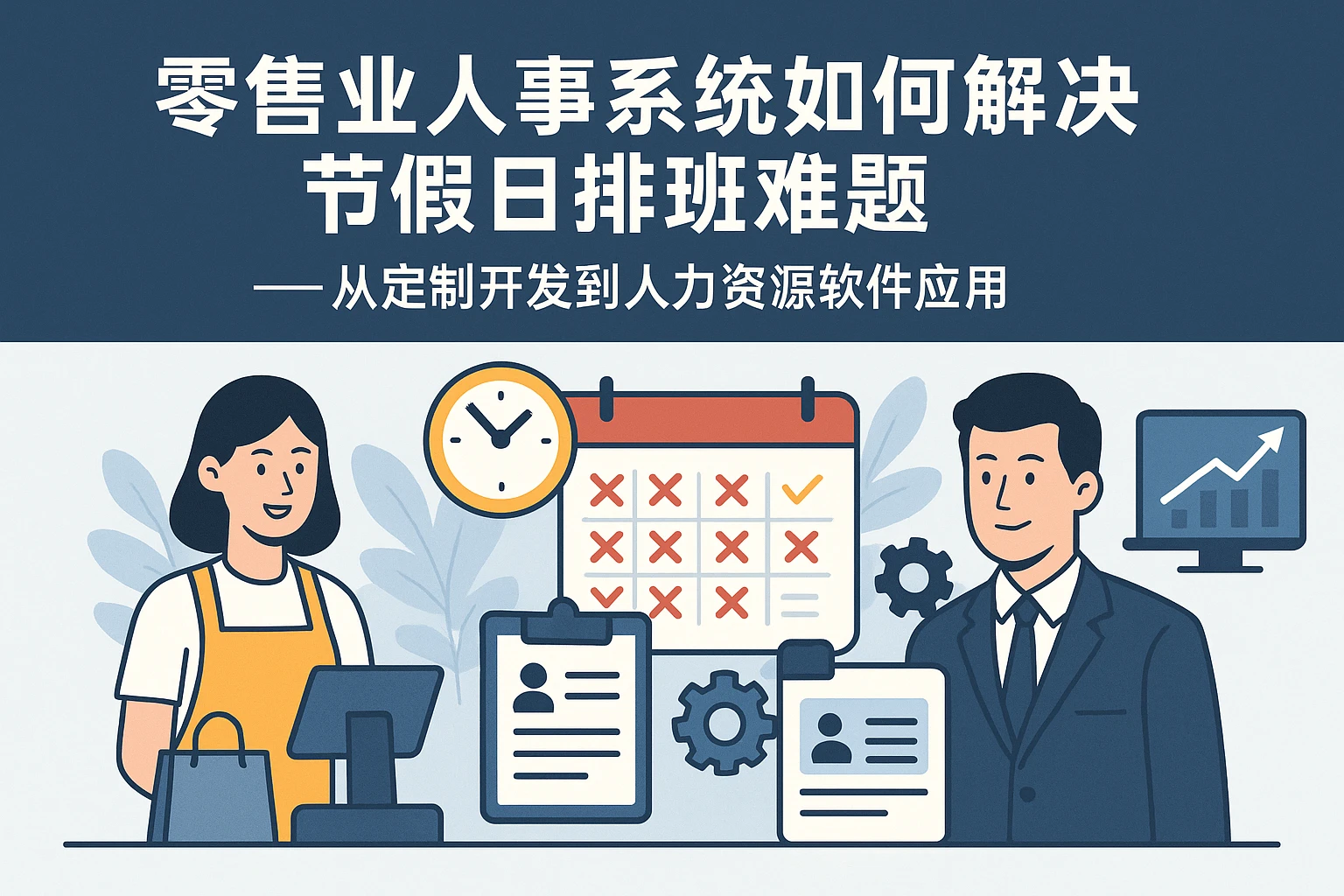 零售业人事系统如何解决节假日排班难题——从定制开发到人力资源软件应用