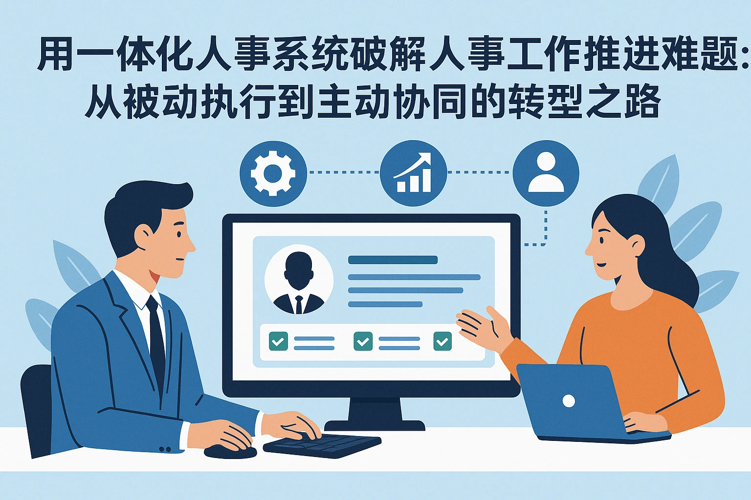 用一体化人事系统破解人事工作推进难题:从被动执行到主动协同的转型之路