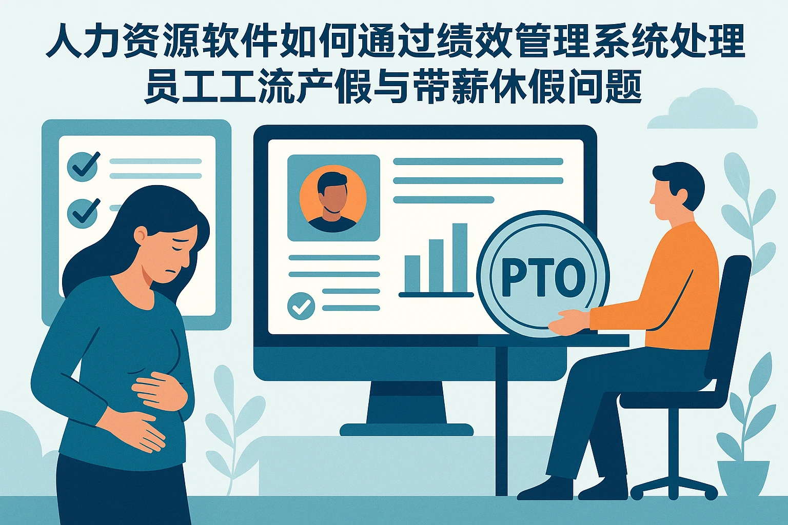 人力资源软件如何通过绩效管理系统处理员工流产假与带薪休假问题