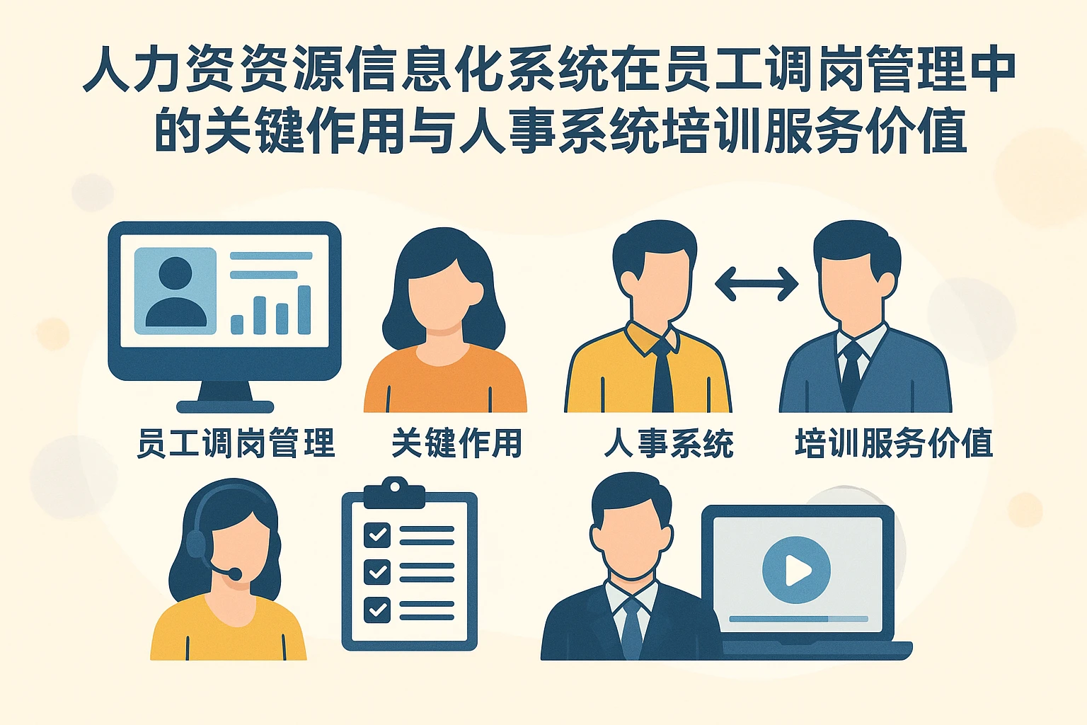 人力资源信息化系统在员工调岗管理中的关键作用与人事系统培训服务价值