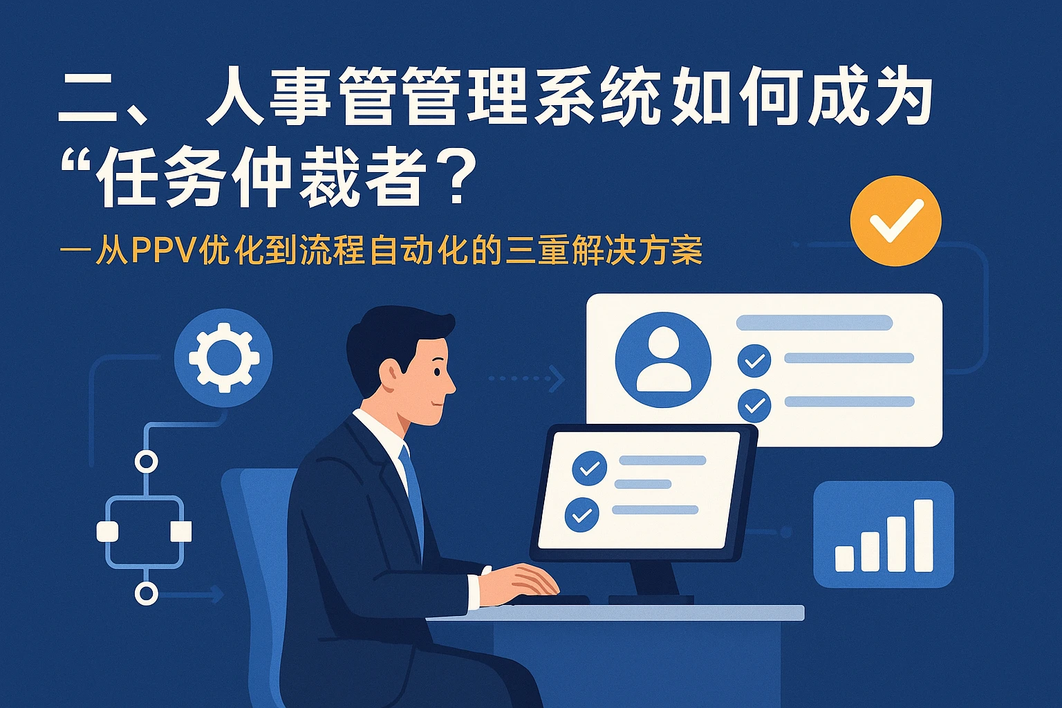 二、人事管理系统如何成为“任务仲裁者”？——从PPV优化到流程自动化的三重解决方案
