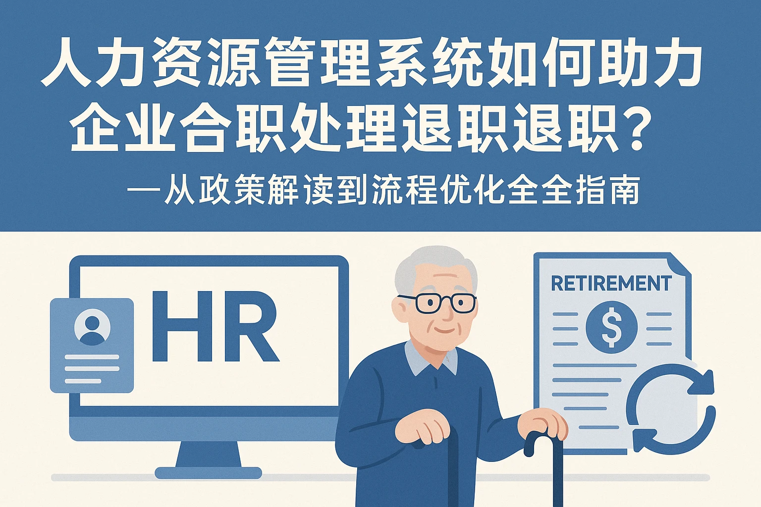 人力资源管理系统如何助力企业合规处理退休退职？——从政策解读到流程优化的全指南