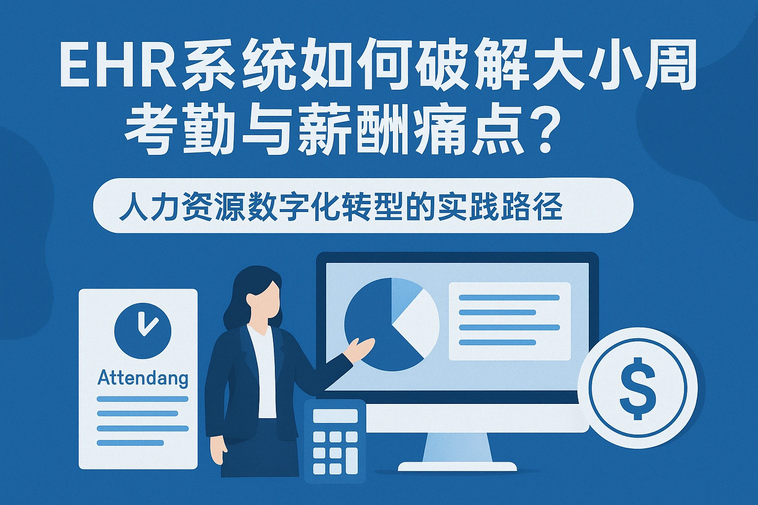 EHR系统如何破解大小周考勤与薪酬痛点?人力资源数字化转型的实践路径
