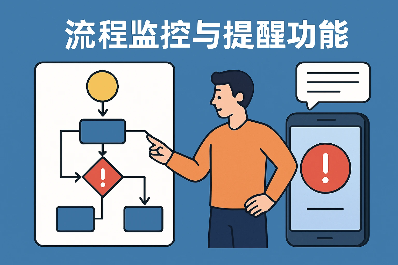 流程监控与提醒功能