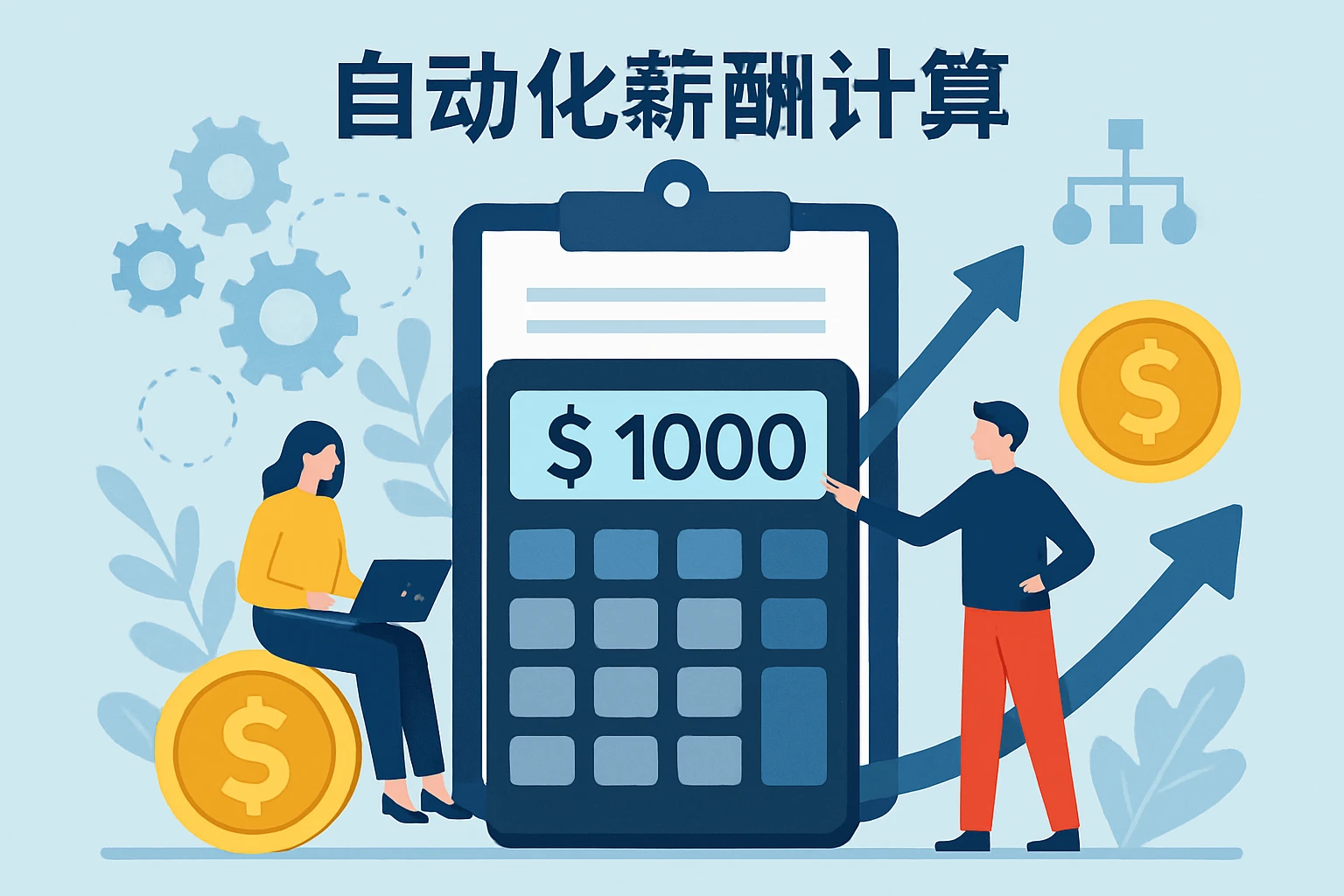 自动化薪酬计算