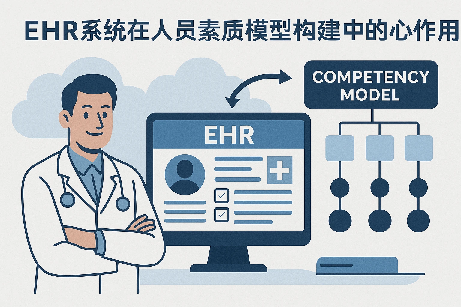 EHR系统在人员素质模型构建中的核心作用