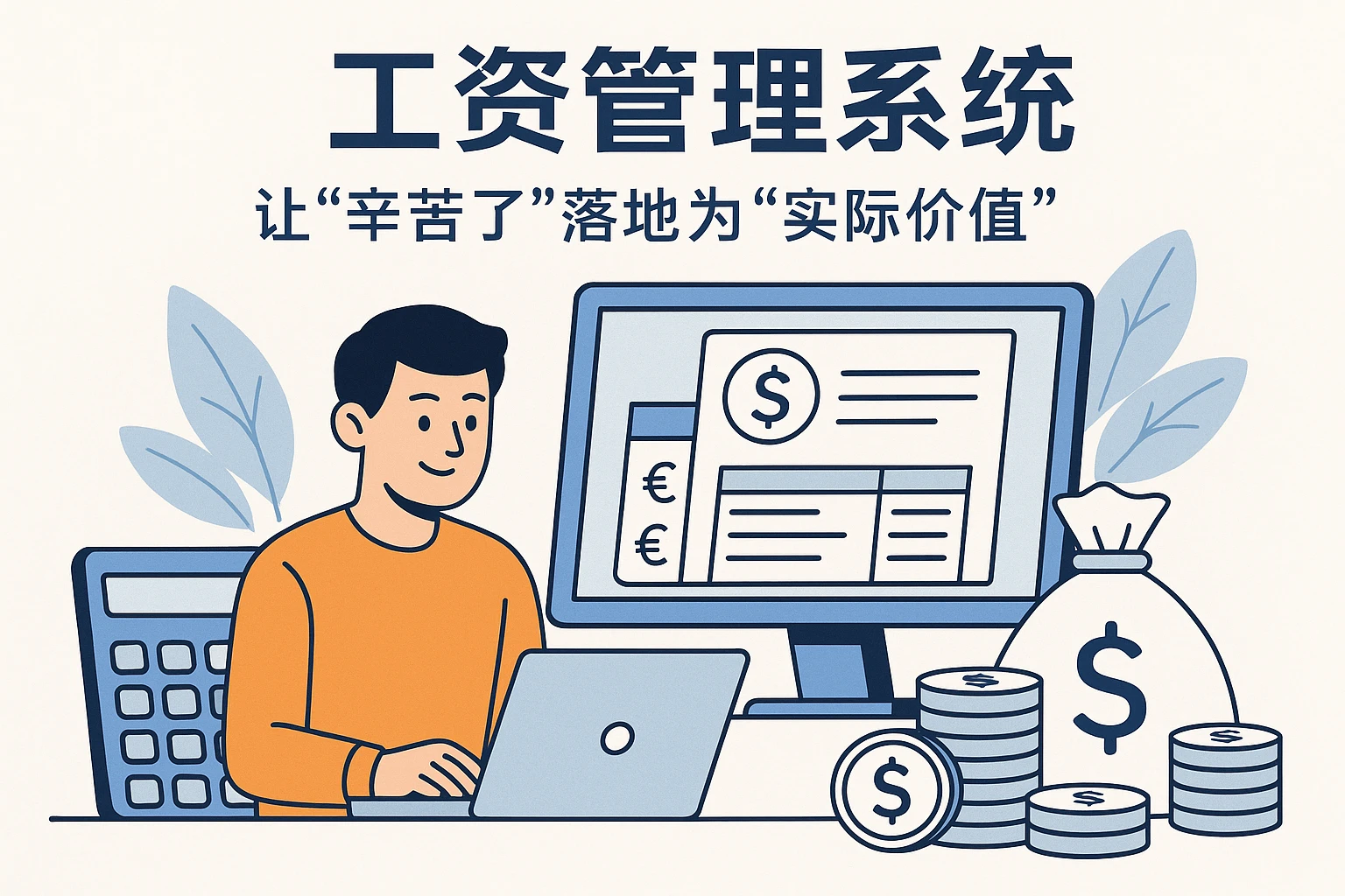 2. 工资管理系统:让“辛苦了”落地为“实际价值”