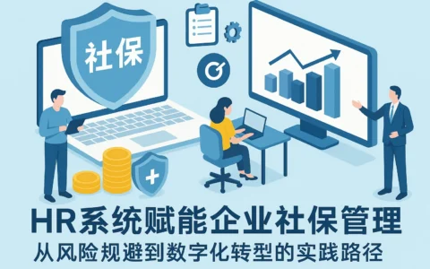 HR系统赋能企业社保管理：从风险规避到数字化转型的实践路径